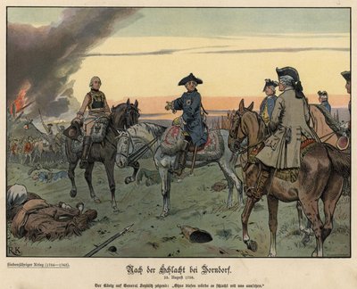 Dopo la battaglia di Zorndorf da Richard Knoetel