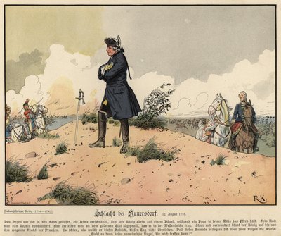 Battaglia di Kunersdorf da Richard Knoetel