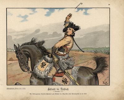 Battaglia di Rossbach da Richard Knoetel