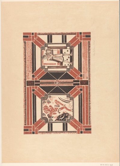 Progetto di copertina per: Programma del Concertgebouw di Amsterdam da Richard Nicolaüs Roland Holst (signed by artist)