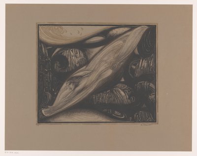 Tuffatore di perle da Richard Nicolaüs Roland Holst (signed by artist)