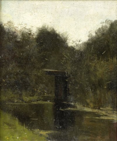 Angolo di uno stagno vicino a Breukelen da Richard Nicolaüs Roland Holst