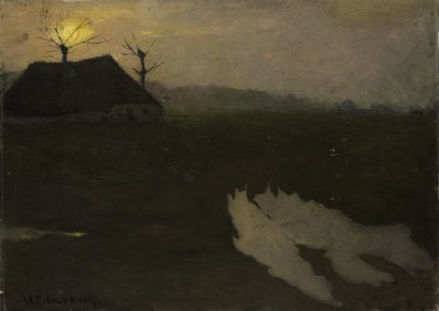Paesaggio al chiaro di luna da Richard Nicolaüs Roland Holst