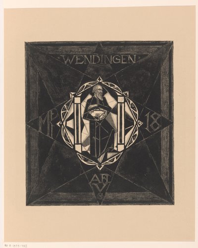 Copertina per: Wendingen, 1918 da Richard Nicolaüs Roland Holst