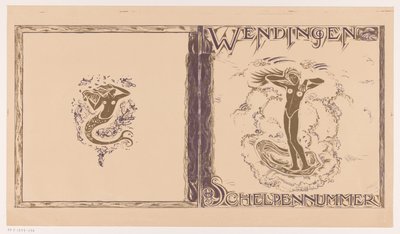 Copertina per: Wendingen, Numero delle conchiglie, 1923 da Richard Nicolaüs Roland Holst