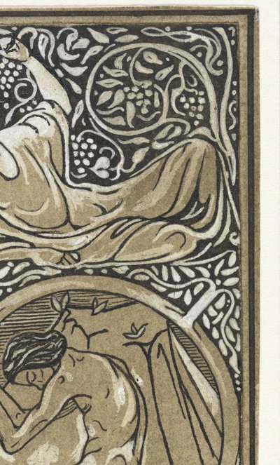 Progetto per vignetta per catalogo della casa editrice H.J. Poutsma da Richard Nicolaüs Roland Holst
