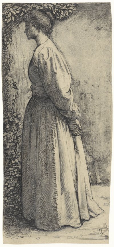 Donna in piedi, di lato da Richard Nicolaüs Roland Holst