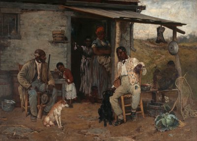 Scambio di cani, 1881 da Richard Norris Brooke