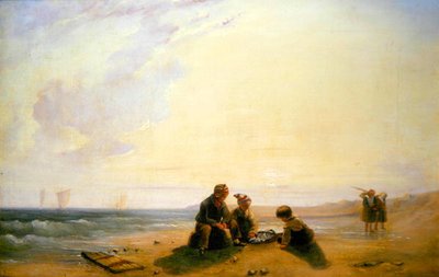 Scena costiera francese da Richard Parkes (attr. to) Bonington