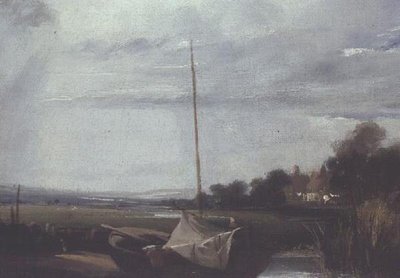 Un fiume in Francia da Richard Parkes Bonington