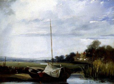 Un fiume in Normandia da Richard Parkes Bonington