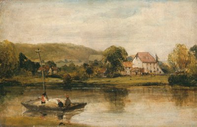 Una fattoria in Normandia da Richard Parkes Bonington