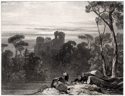 Castello di Bothwell da Richard Parkes Bonington