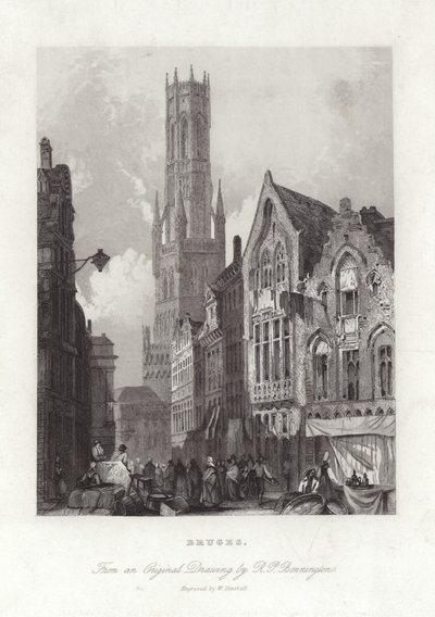 Bruges da Richard Parkes Bonington