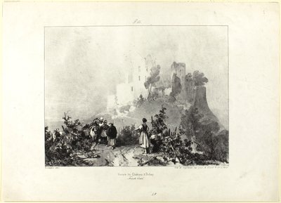 Castello di Arlay da Richard Parkes Bonington