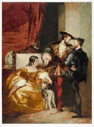 Francesco I e la duchessa d