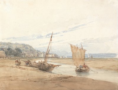 Vicino a Honfleur da Richard Parkes Bonington