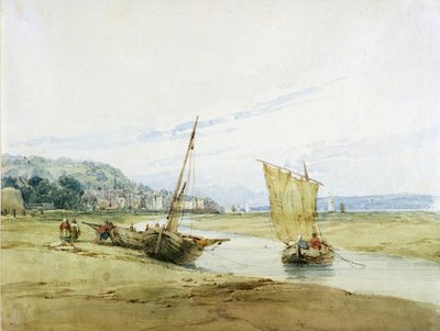 Vicino a Honfleur, c.1822 da Richard Parkes Bonington