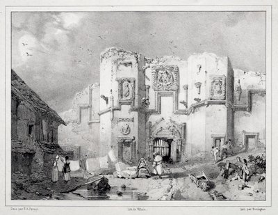 Vecchio portale a Stirling da Richard Parkes Bonington