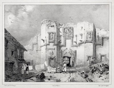 Vecchio portale a Stirling, 1826 da Richard Parkes Bonington