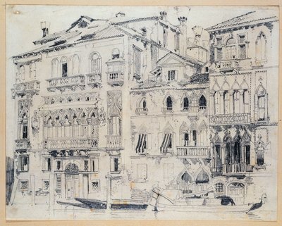 Il Canal Grande, Venezia, c.1826 da Richard Parkes Bonington