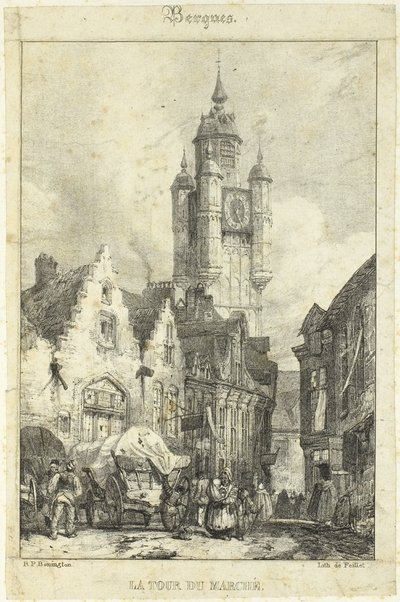 Il mercato della torre da Richard Parkes Bonington