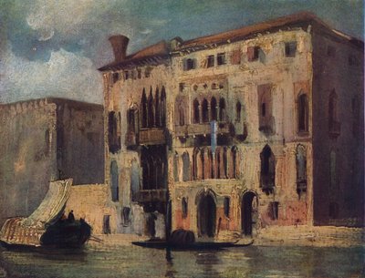 Veduta sul Canal Grande, XIX secolo da Richard Parkes Bonington