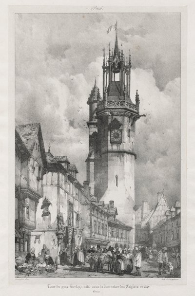 Viaggi pittoreschi e romantici nella vecchia Francia, Normandia da Richard Parkes Bonington