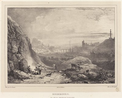 Edimburgo visto dalla Cappella di Sant
