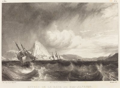 Entrata della Rada di Rio-Janeiro da Richard Parkes Bonington after Moritz Rugendas