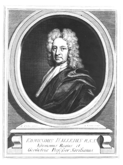Ritratto di Edmond Halley (1656-1742) da Richard Philips