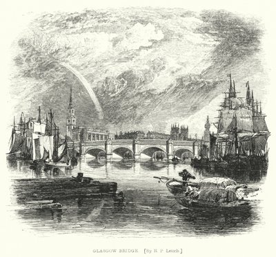 Ponte di Glasgow da Richard Principal (after) Leitch
