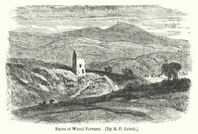 Rovine di Wheal Fortune da Richard Principal (after) Leitch