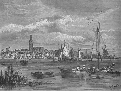 Flushing, c1880 da Richard Principal Leitch