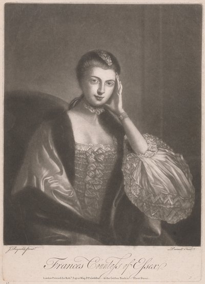 Frances, Contessa di Essex (m. 1759) da Richard Purcell