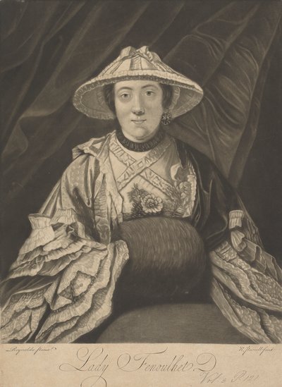 Lady Anne Fenoulhet (nata Day) da Richard Purcell