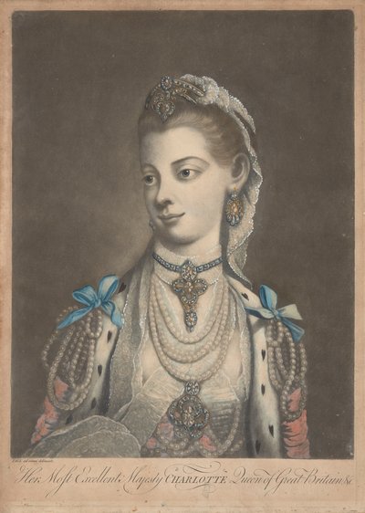 Regina Carlotta, c.1762 da Richard Purcell