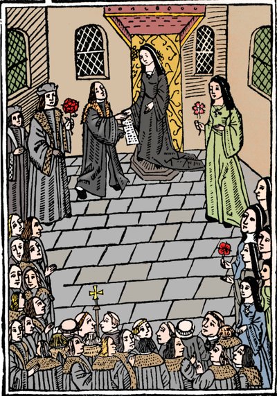 Trattato di matrimonio tra Carlo V e la principessa Maria Tudor, c1508 da Richard Pynson