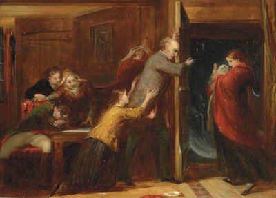 Schizzo per "Il reietto", 1851 da Richard Redgrave