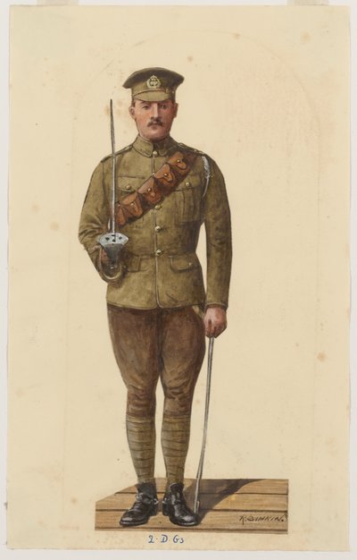 Un soldato della 2ª Guardia Dragoni da Richard Simkin