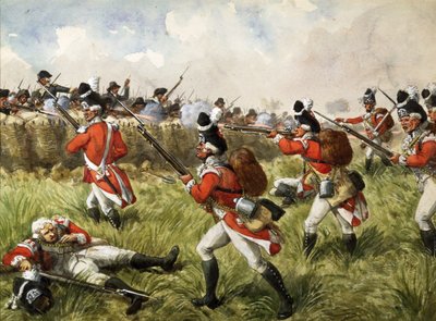Bunker Hill, 1775, c.1900 da Richard Simkin