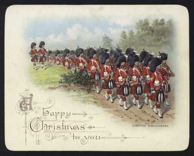 Cameron Highlanders da Richard Simkin