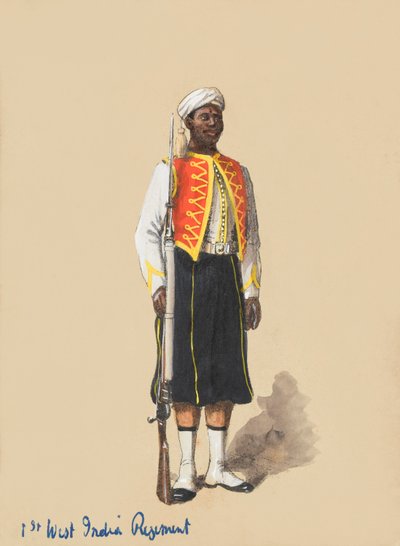 Soldato in uniforme completa da Richard Simkin
