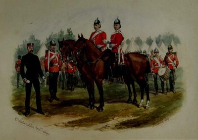 Secondo Battaglione Volontari, Royal Fusiliers da Richard Simkin