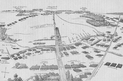 Il Campo di Waterloo la Mattina della Battaglia, Domenica 18 Giugno 1815, 1902 da Richard Simkin
