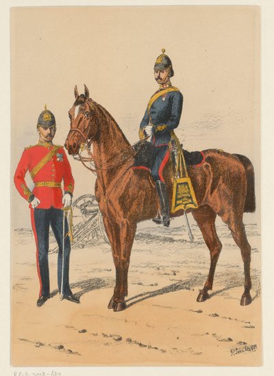 Due militari britannici da Richard Simkin