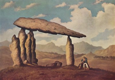 Tomba megalitica a Pentre Ifan, Pembrokeshire, 1835, 1946 da Richard Tongue
