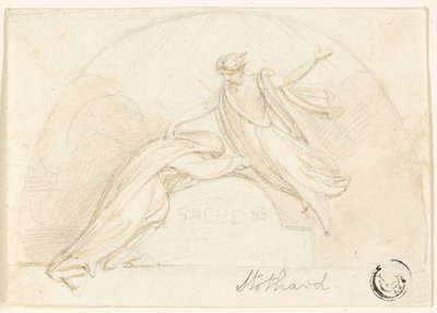 Progetto per monumento funebre da Richard Westall