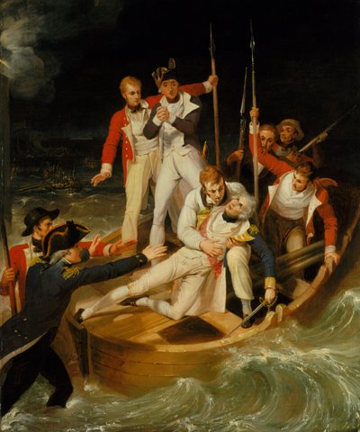 Nelson ferito a Tenerife, 24 luglio 1797 da Richard Westall