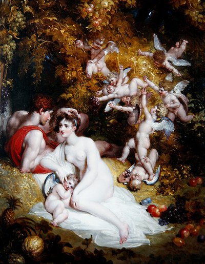 Vertumno e Pomona, c.1807 da Richard Westall